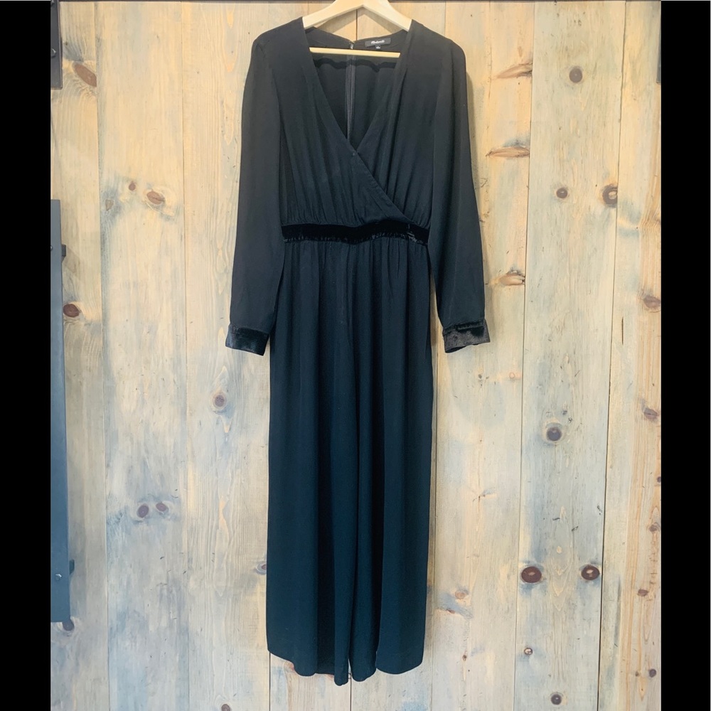 Madewell Black Jumpsuit